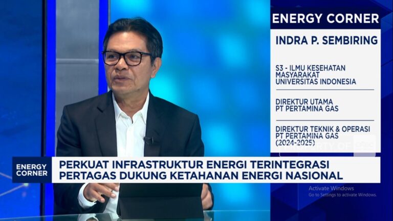 Pertagas targetkan penyaluran gas 2026