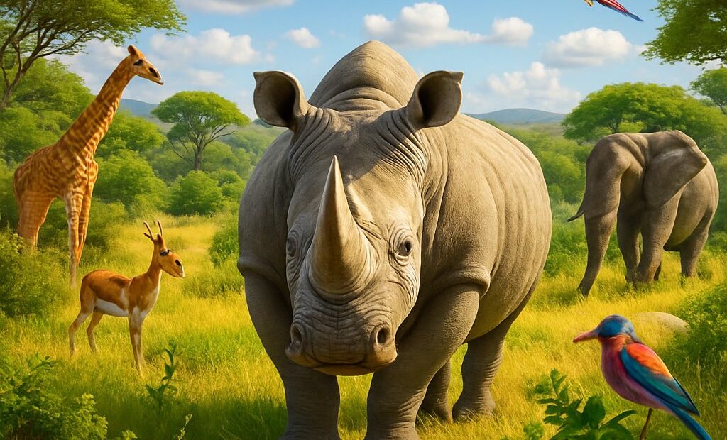 Ilustrasi Mengapa Great Rhino Megaways Populer di zeusbola?