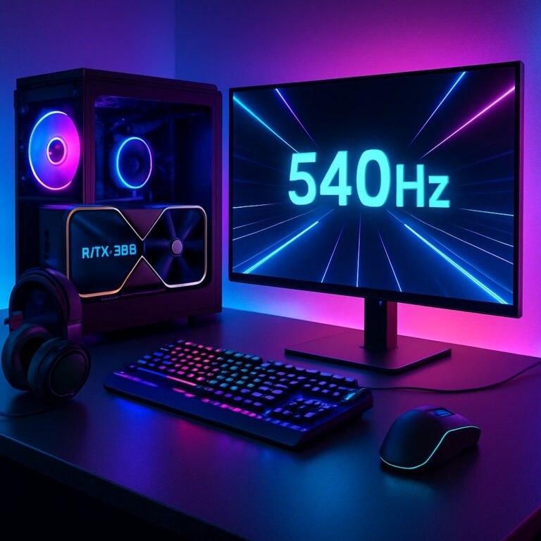 Ilustrasi ROG Rayakan 20 Tahun: Zeusbola di Balik RTX 5090 & Monitor 540Hz